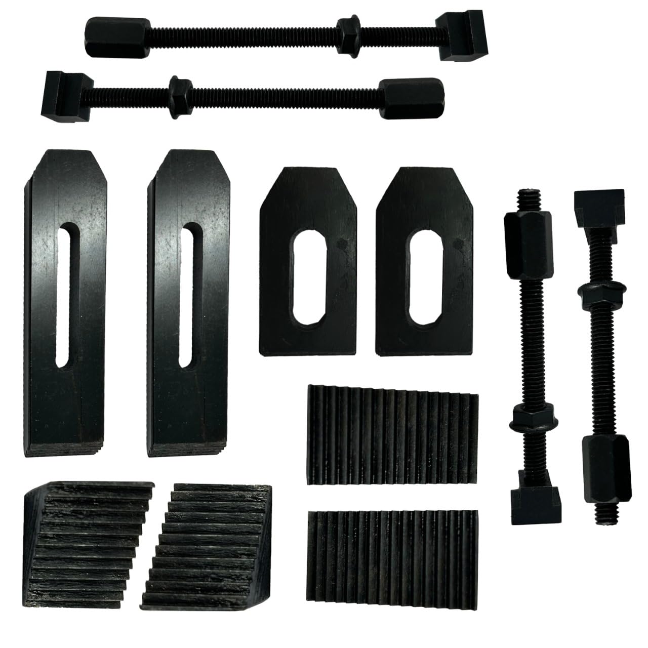 Assorts 24 Pcs Clamp Kit Set M6 6 mm For Rotary Tables, Milling